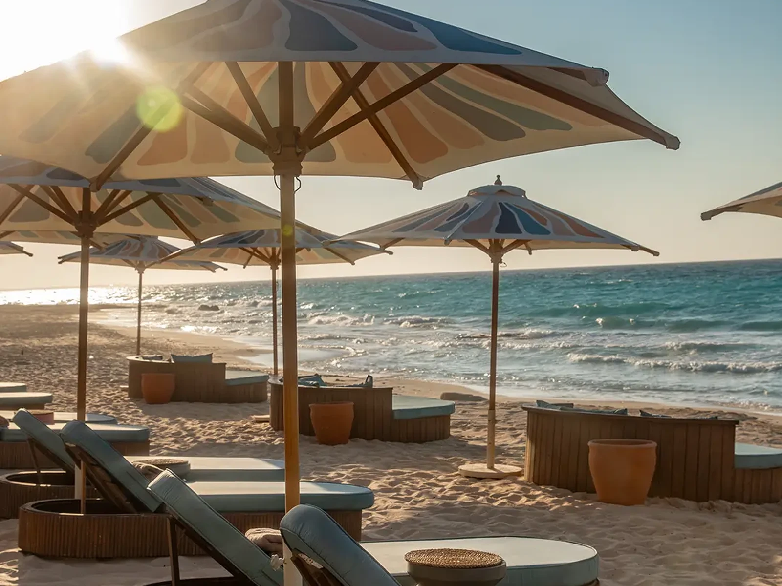 The smokery beach in Bianchi, North Coast Egypt